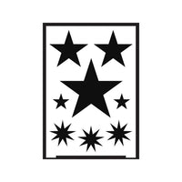 Öntapadós sablon Star A5