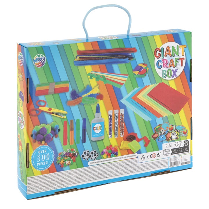 Óriás kézműves doboz kreatív készlet 500 darab kék (3)