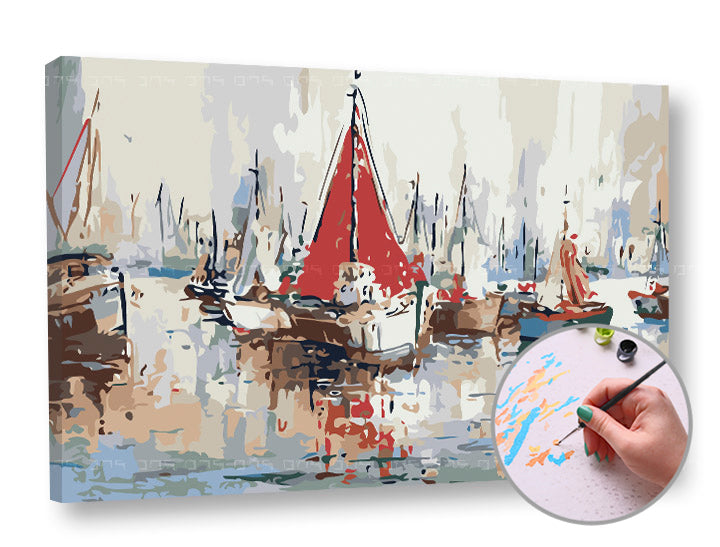 Paint by Numbers készlet - LODE (2)