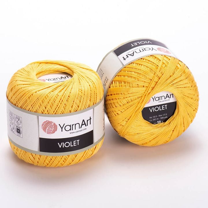 Pamut fonal YarnArt Violet 50 g