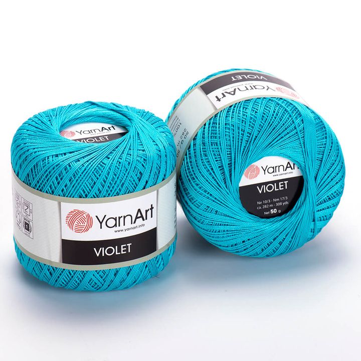 Pamut fonal YarnArt Violet 50 g