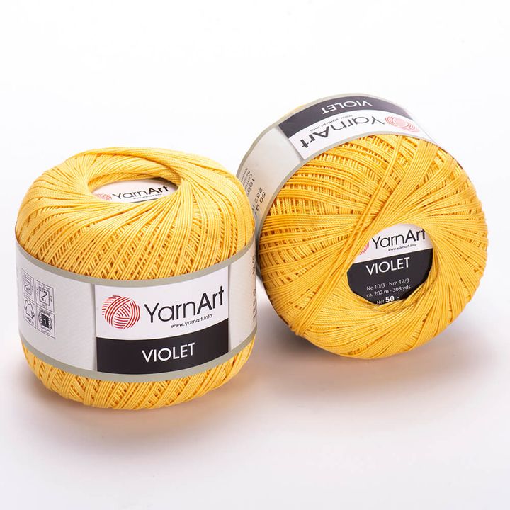 Pamut fonal YarnArt Violet 50 g