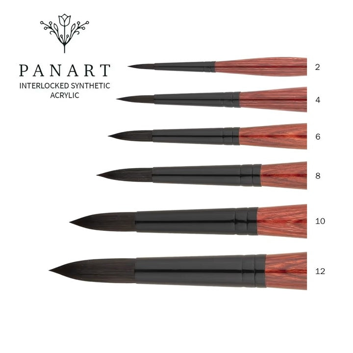 PanArt 3302 kerek akril ecset (2)
