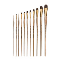 PanArt 5764 Multicolor Bright - lapos akril ecset