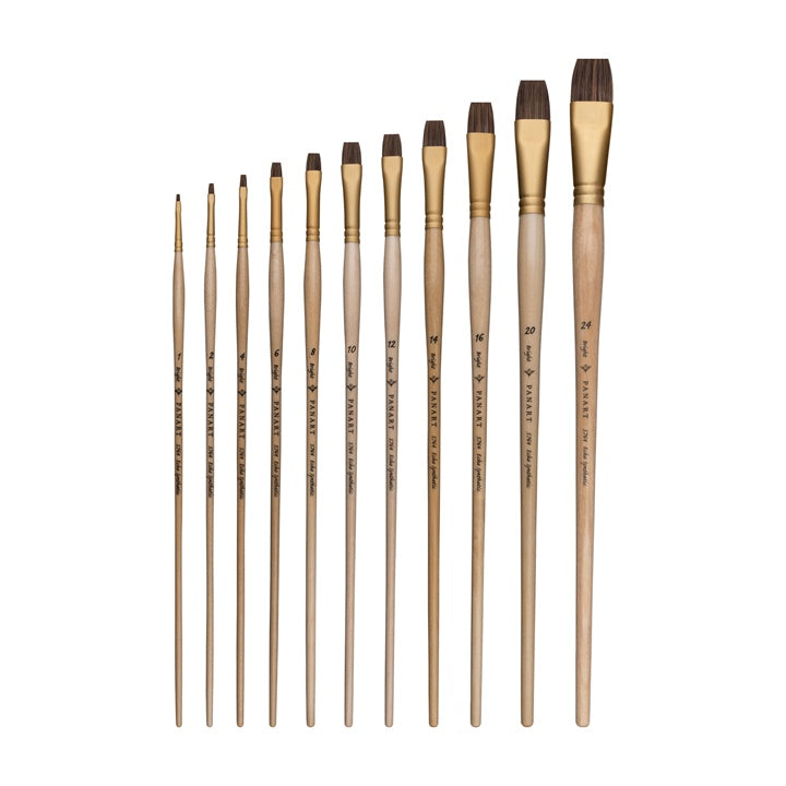 PanArt 5764 Multicolor Bright - lapos akril ecset