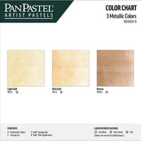 PanPastel fém pasztell készlet - arany színű (2)