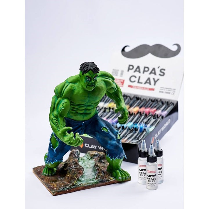 Papa's Clay Oil lágyító polimer agyagokhoz 30 ml (2)