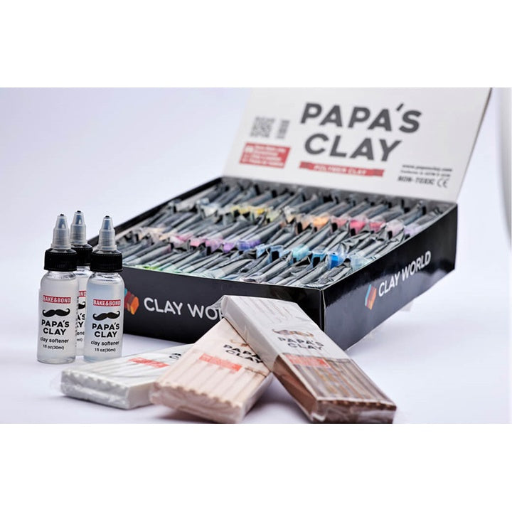 Papa's Clay Oil lágyító polimer agyagokhoz 30 ml (3)