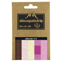 Papiere na decoupage CLAIREFONTAINE Decopatch 30 x 40 cm – kollekciók 6 – 20