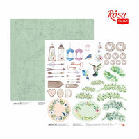 Scrapbooking papírok 30.48 x 30.48 cm Emotion and Romance | különböző motívumok