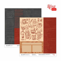 Scrapbooking papírok 30.48 x 30.48 cm Recipe book | különböző motívumok