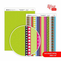 Scrapbooking papírok Be in color A4 | különböző motívumok