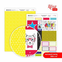 Color Style A4 scrapbooking papírok – No. 8