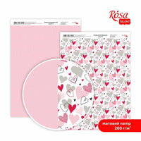 Love A4 scrapbook papírok – No. 6