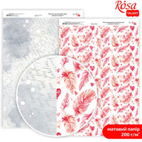 Scrapbooking papírok Love Mood A4 | különböző motívumok