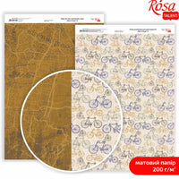 Scrapbooking papírok Mens Style A4 – No. 6