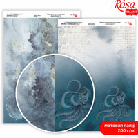 Ocean Dreams scrapbooking papírok A4 | különböző motívumok