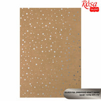 Scrapbooking papírok metál elemekkel A4