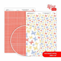 Scrapbooking papírok Tenderness flowers A4 | különböző motívumok