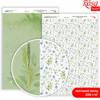 Wild Flowers scrapbooking papírok A4 | különböző motívumok
