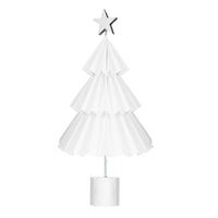 Papír dekoráció karácsonyfa 24 cm (1)