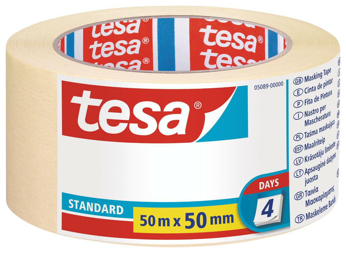 Papír maszkolószalag tesa standard 50 m