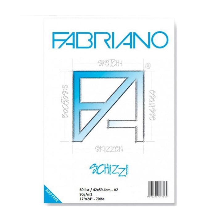 Papírtömb a vázlatkészítéshez FABRIANO (2)