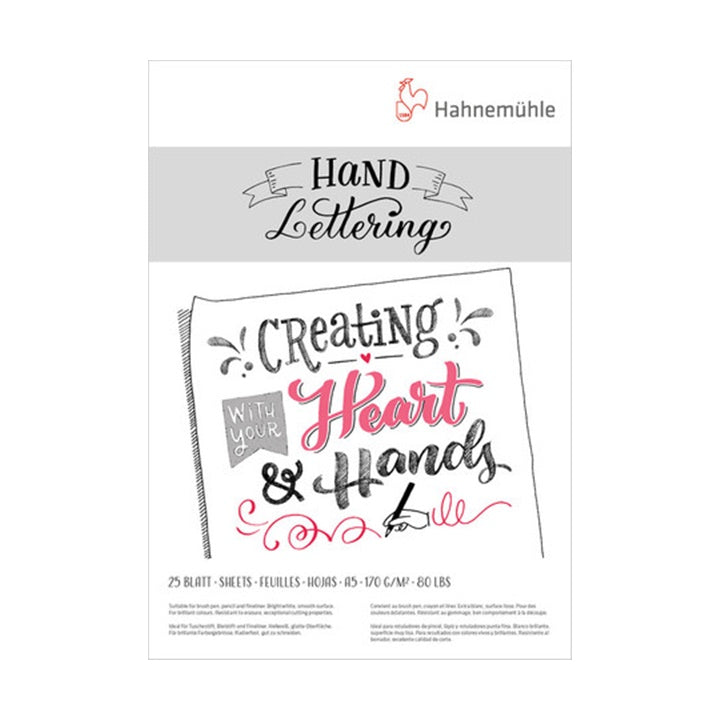 Papírtömb HAHNEMÜHLE HAND LETTERING (1)