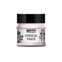 Stencilező paszta - gyöngyház 50ml – ice flower