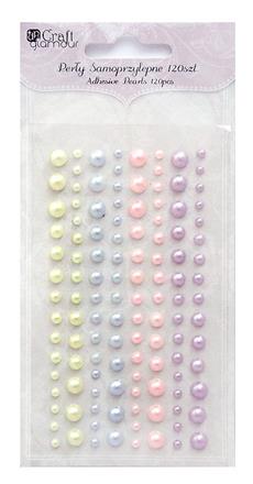 Pastel Candies dekor gyöngyök - 120 db