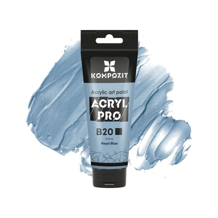 Pasztell akrilfesték ACRYL PRO ART Composite 75 ml – B20 királykék