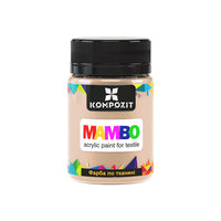 MAMBO pasztell akrilfesték textilhez és bőrhöz 50ml – 102 vanília