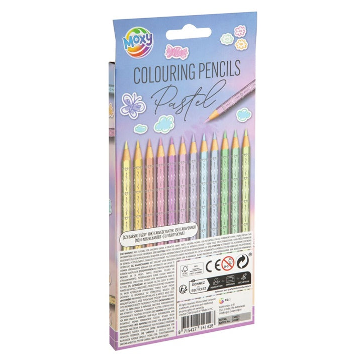 Pasztell színes ceruzák 12 db (2)