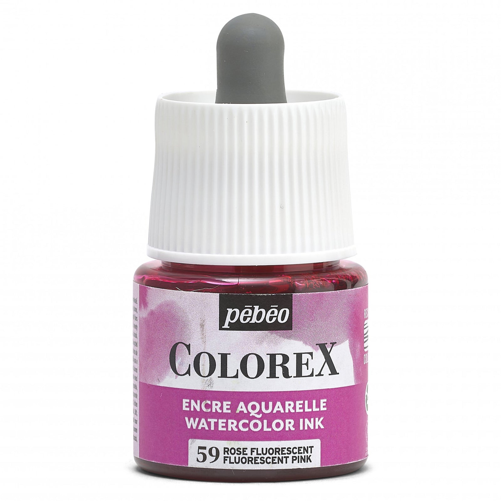 Pebeo Colorex folyékony akvarell 45 ml – Fluoreszkáló rózsaszín