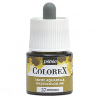 Pebeo Colorex folyékony akvarell 45 ml – Zöldes arany