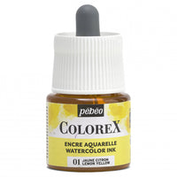 Pebeo Colorex folyékony akvarell 45 ml – Citromsárga