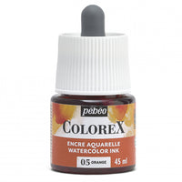 Pebeo Colorex folyékony akvarell 45 ml – Narancssárga