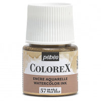 Pebeo Colorex folyékony akvarell 45 ml – Világos arany