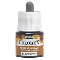 Pebeo Colorex folyékony akvarell 45 ml – Természetes sziena