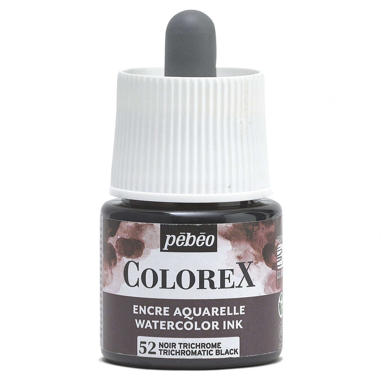 Pebeo Colorex folyékony akvarell 45 ml – Trikromatikus fekete