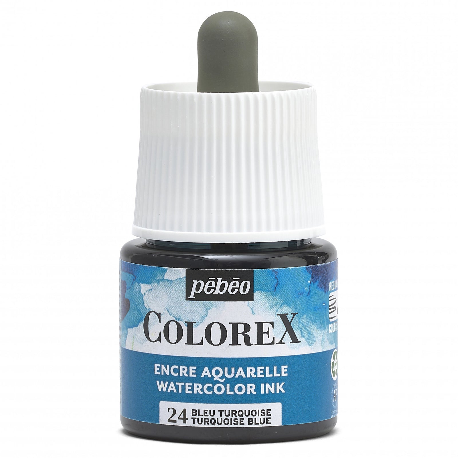 Pebeo Colorex folyékony akvarell 45 ml – Türkizkék