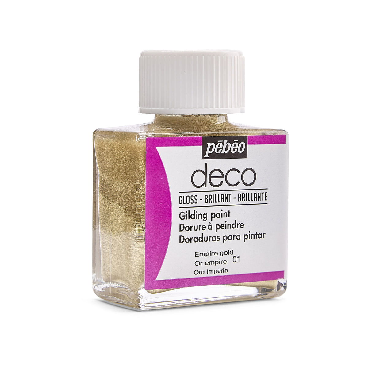 Pebeo Deco fényes dekorációs akrilfesték 75 ml - arany