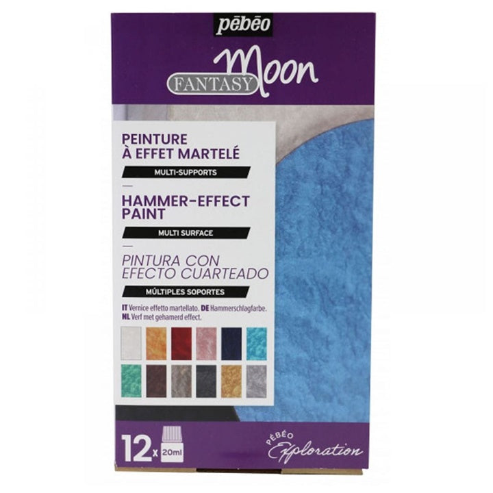 Pebeo Fantasy Moon Hammer effekt készlet / 12 x 20 ml