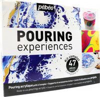 Pebeo komplett pouring készlet – 47 db-os