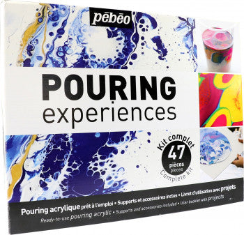 Pebeo komplett pouring készlet – 47 db-os