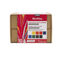 Pebeo Marbling márványozó festékkészlet 10 x 45 ml