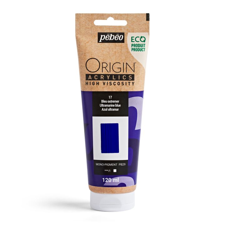 Pebeo ORIGIN akrilfesték 120 ml – kobaltkék árnyalat