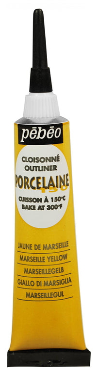 Pebeo Porcelaine 150 porcelánkontúr 20 ml – Marseille-sárga