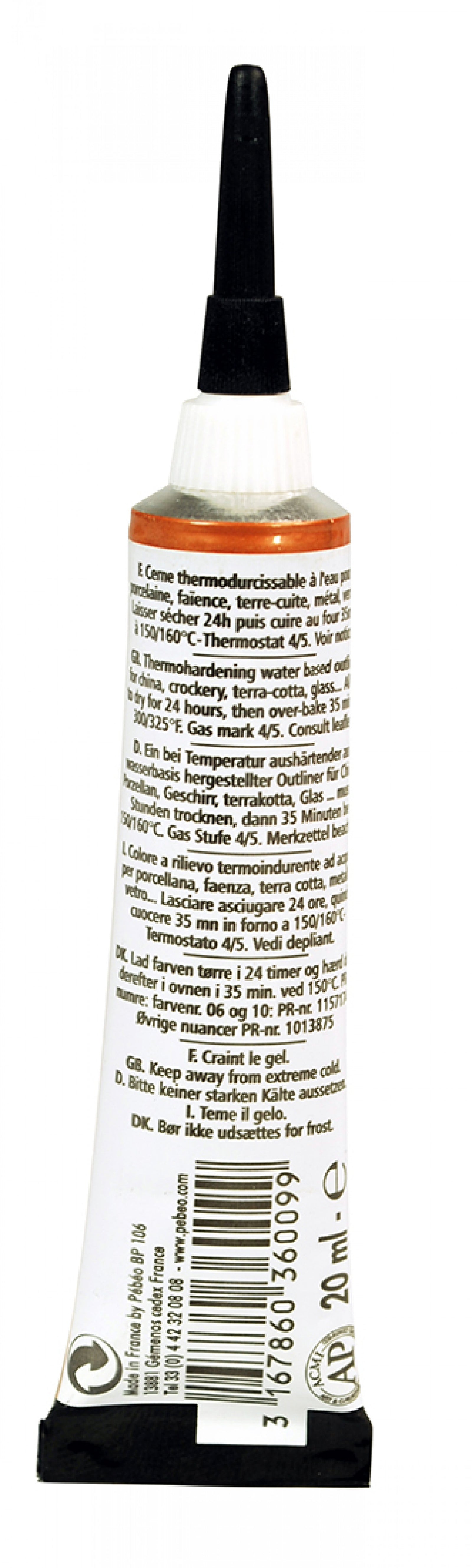 Pebeo Porcelaine 150 porcelánkontúr 20 ml