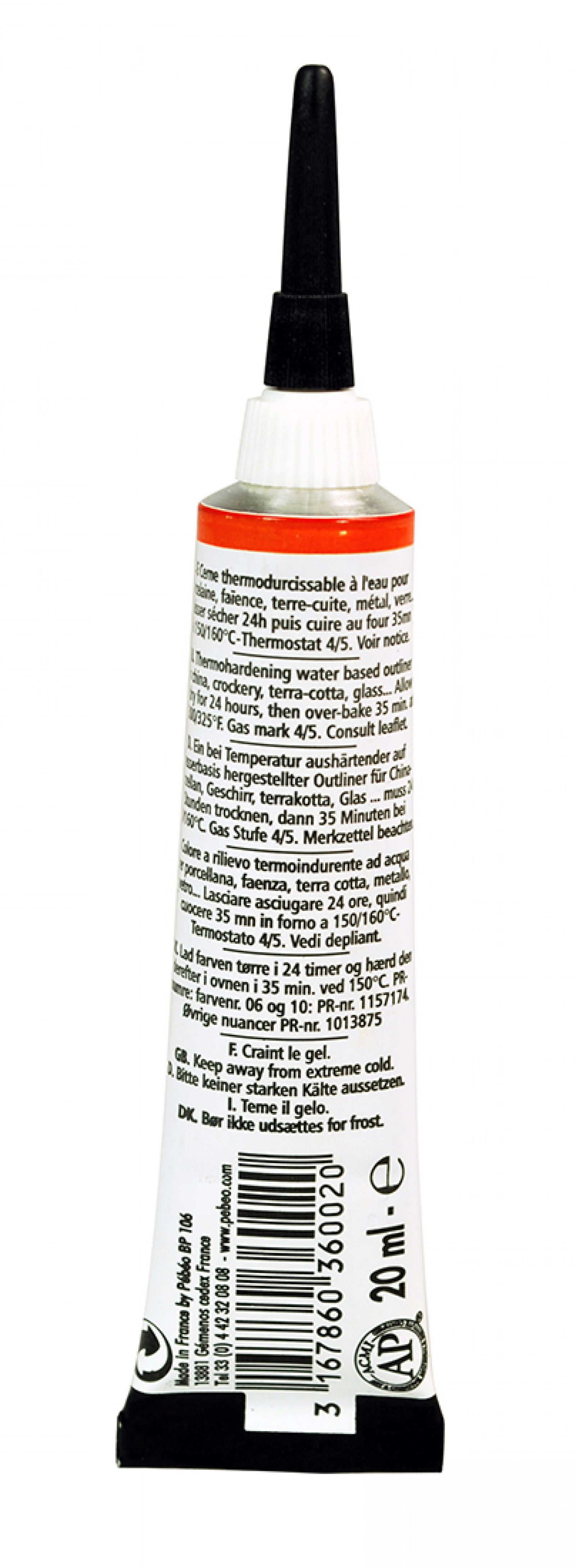 Pebeo Porcelaine 150 porcelánkontúr 20 ml